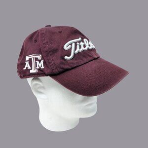 Titleist Texas A&M Aggies Golf Hat NCAA Red